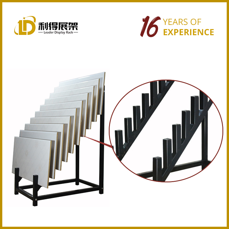 전시회 쇼 상업 최신 디자인 타일 디스플레이 스탠드