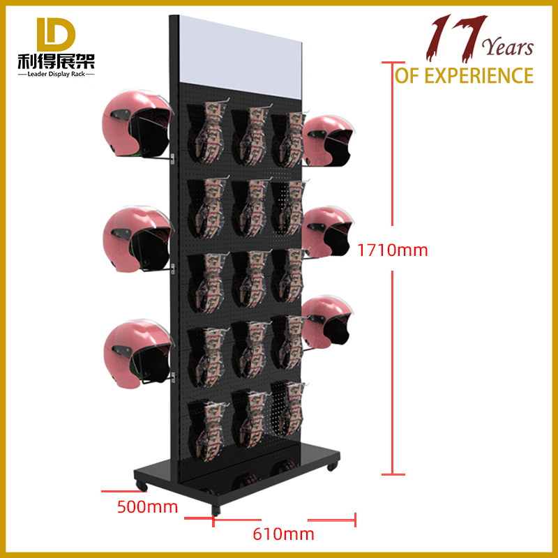 새로운 스타일의 이동식 헬멧 디스플레이 스탠드