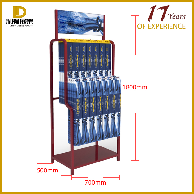 상업적인 주문 가벼운 안정되어 있는 차 지면 와이퍼 진열대